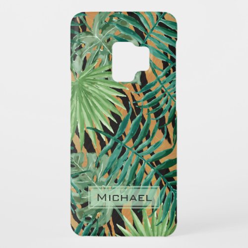Tiger Stripes Jungle Camouflage Personalised Case_Mate Samsung Galaxy S9 Case