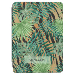 Tiger Stripes Jungle Camouflage Personalised iPad Air Cover