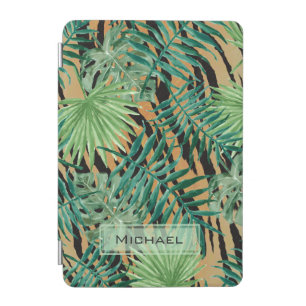 Tiger Stripes Jungle Camouflage Personalised iPad Mini Cover