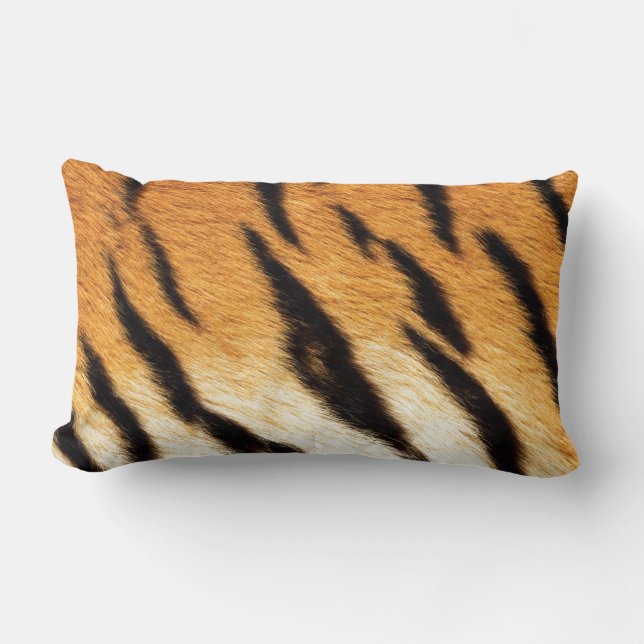 Tiger Stripes Lumbar Pillow (Front)