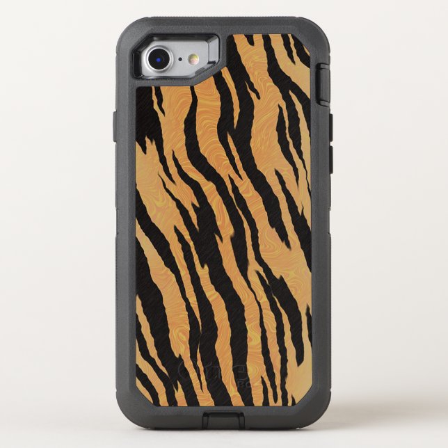 Tiger Stripes Otterbox iPhone Case (Back)