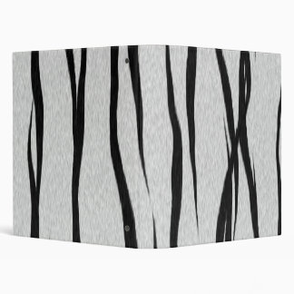 Tiger Stripes Pattern Binder