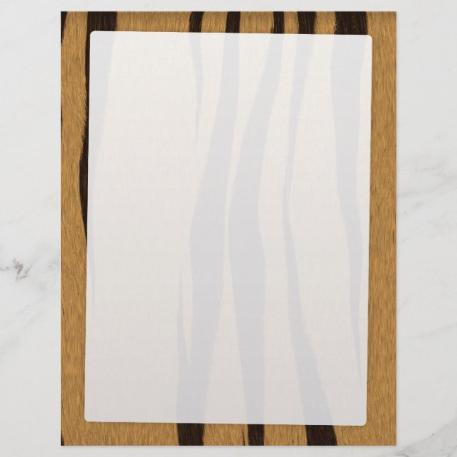 Tiger Stripes Pattern Flyer (Front)
