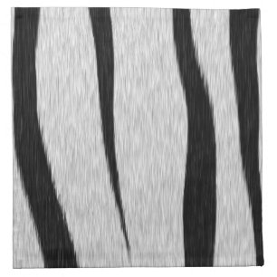 Tiger Stripes Pattern. Napkin