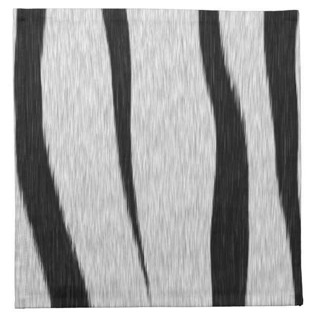 Tiger Stripes Pattern. Napkin (Front)