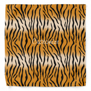 Tiger Stripes Pattern Thunder_Cove Bandana