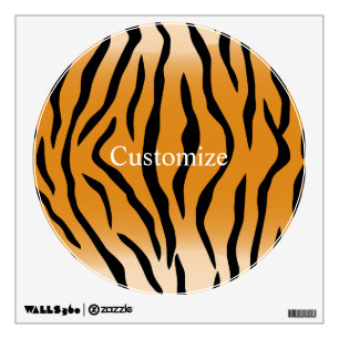 Tiger Stripes Pattern Thunder_Cove Wall Decal