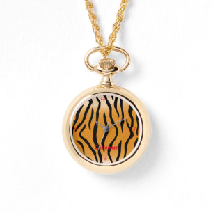 Tiger Stripes Pattern Thunder_Cove Watch