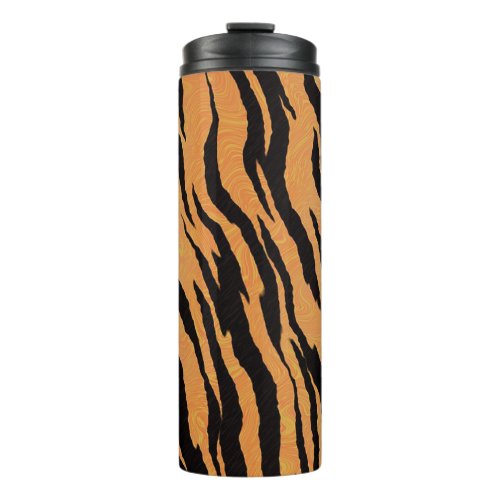 Tiger Stripes Thermal Tumbler