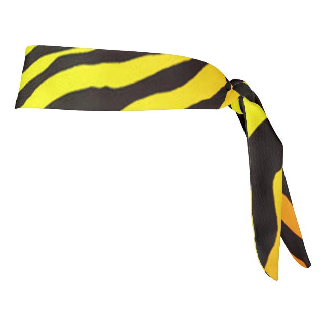 Tiger Stripes Tie Headband (Rotate 90)