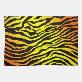 Tiger Stripes Towel by CBgreetingsndesigns at Zazzle