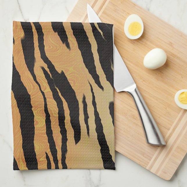 Tiger Stripes Towel (Quarter Fold)