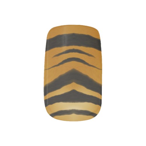 Tiger Stripes Wildlife Camouflage Design 6 Minx Nail Wraps