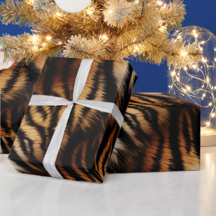 Tiger Stripes Wrapping Paper