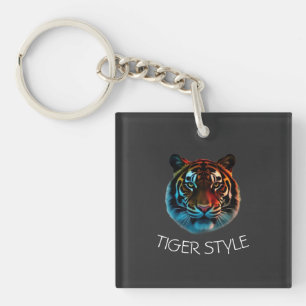 Tiger Style – Wild Energy Graphic Keychain