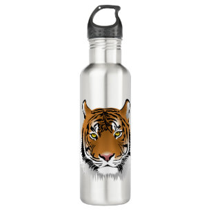 Tiger Sumatran Tiger Wildlife Man-Eater Wildcat Stainless Steel Water Bottle