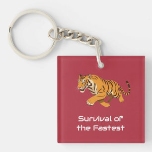 Tiger – Survival of the Fastest Keychain