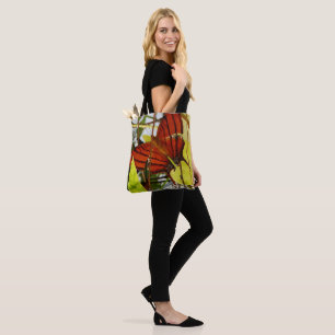 Tiger Swallow Tail Orange Butterfly Photograph Tote Bag