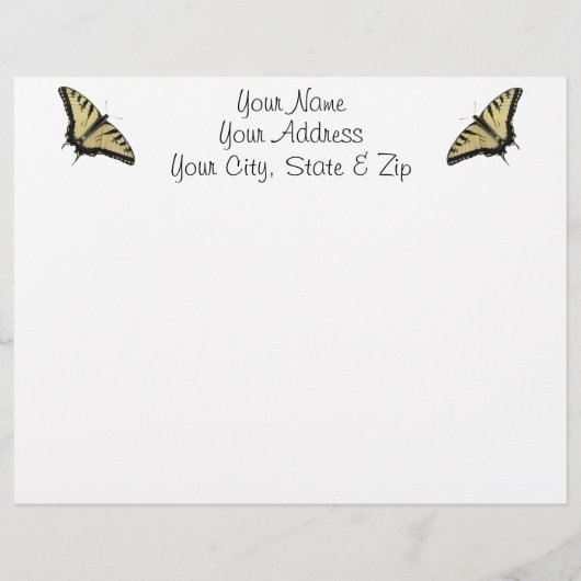 Tiger Swallowtail (Front)