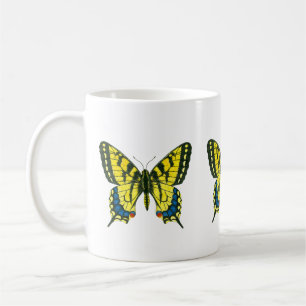 Tiger swallowtail butterfly coffee mug