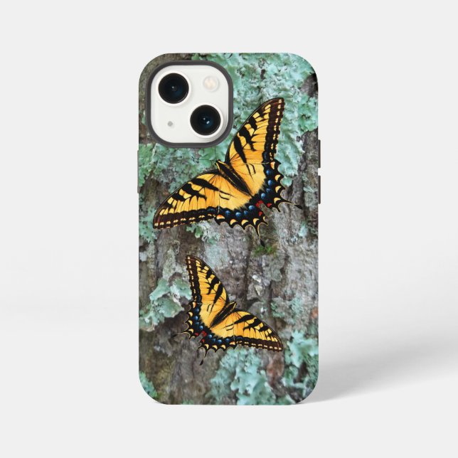 Tiger Swallowtail Butterfly Iphone Case (Back)