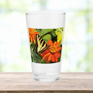 Butterfly and flowers watercolor Starbucks Reusable cold cup