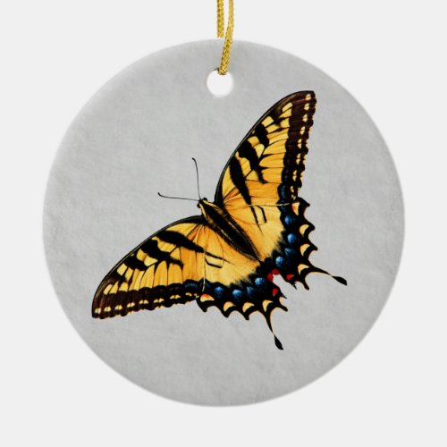 Tiger Swallowtail Butterfly Ornament