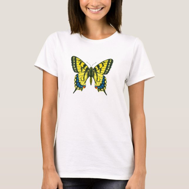 Tiger swallowtail butterfly T-Shirt (Front)