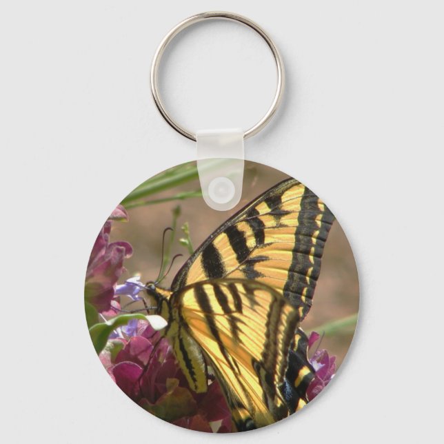 Tiger Swallowtail Keychain (Front)