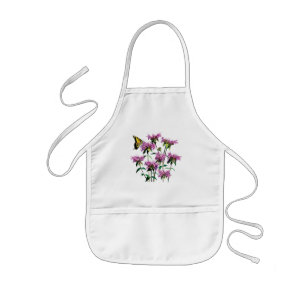 Tiger Swallowtail on Bee Balm Kids' Apron