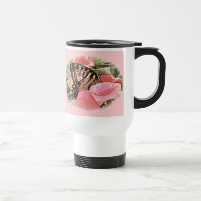 Tiger Swallowtail Travel Mug (Right)