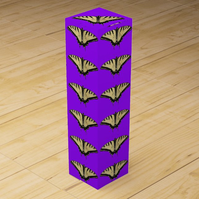 Tiger Swallowtail Wine Box (Front)