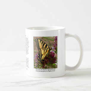 Tiger Swallowtail with Rose Sage Coffee Mug