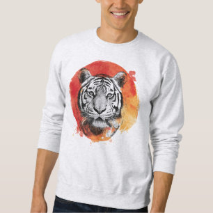Tiger symbol of courage. Sweatshirt