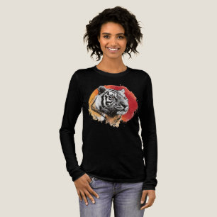 Tiger symbol of courage. Tri-Blend shirt