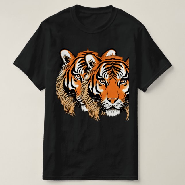 Tiger  T-Shirt (Design Front)