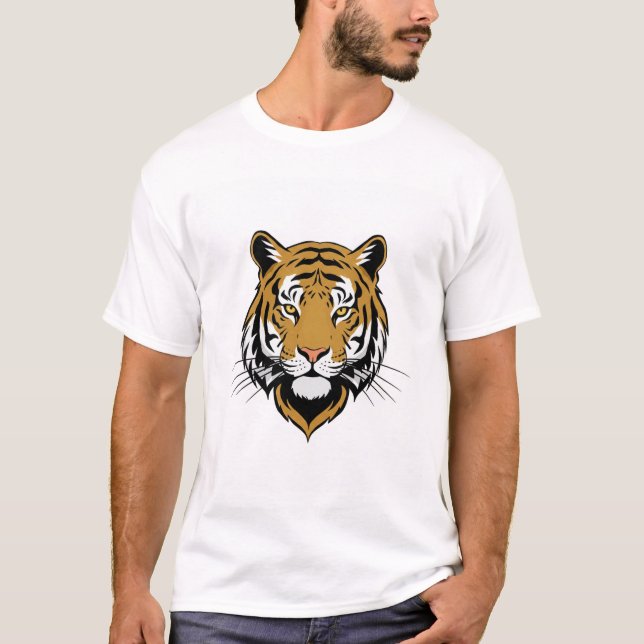 tiger t shirt design (Front)