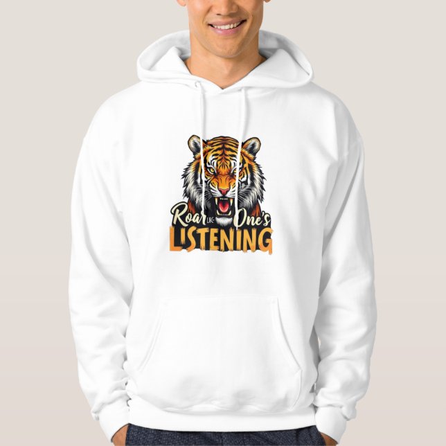 Tiger t-shirt hoodie (Front)