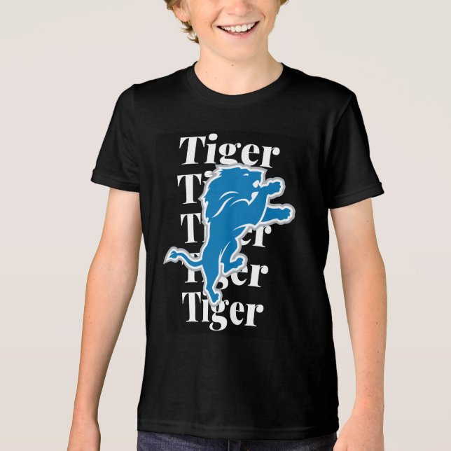 Tiger T-shirt Tri-Blend Shirt (Front)