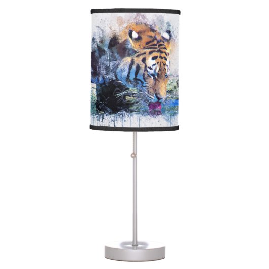 Tiger Table Lamp (Front)
