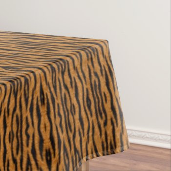Tiger Tablecloth by stellerangel at Zazzle