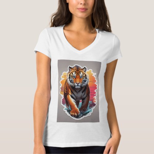 Tiger Tails Whimsical Adventures of a Darling Cub T_Shirt