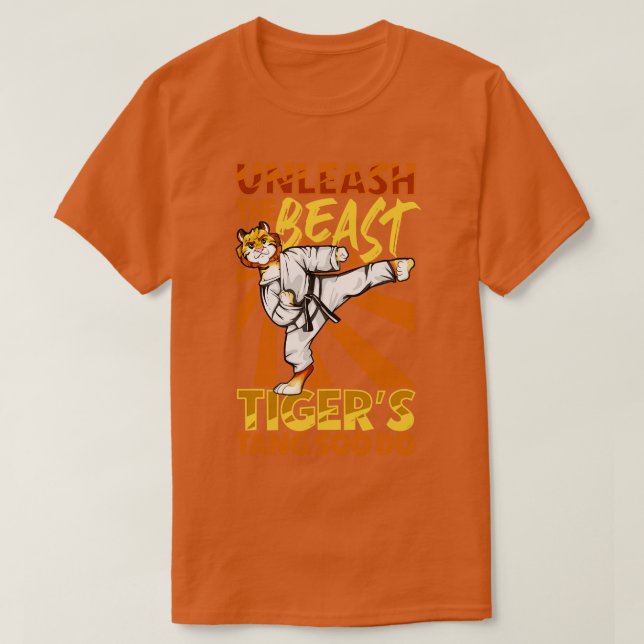 Tiger Tang Soo Do T-Shirt (Design Front)