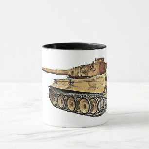 Tiger tank mug