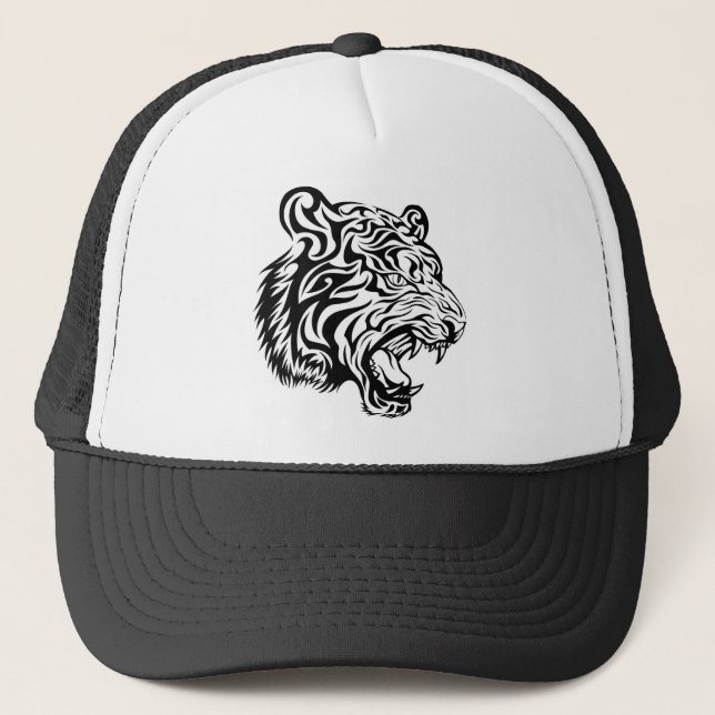 Tiger Tattoo Apparel Trucker Hat (Front)