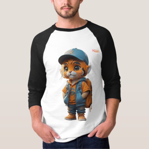 Tiger teddy tshart T_Shirt