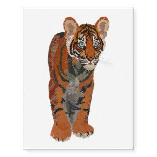 TIGER TEMPORARY TATTOOS