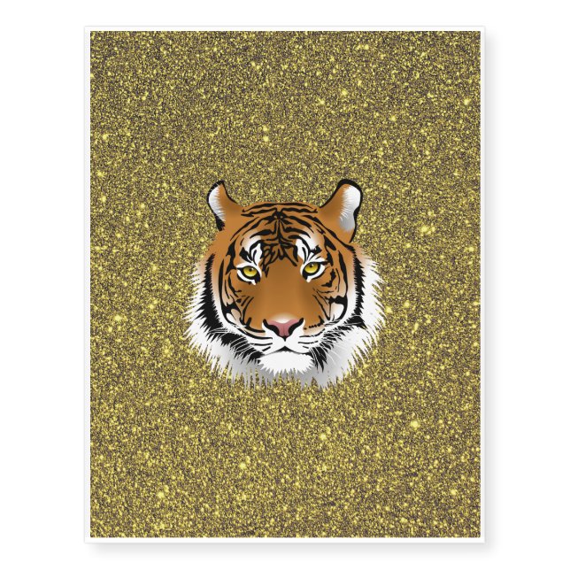 Tiger Temporary Tattoos (Front)