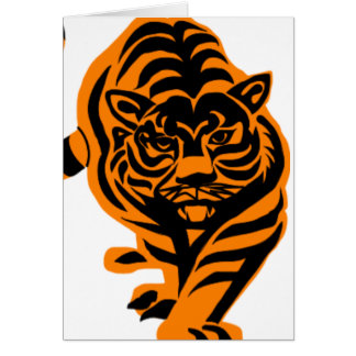 TIGER THE KING OF JUNGLE CARDS