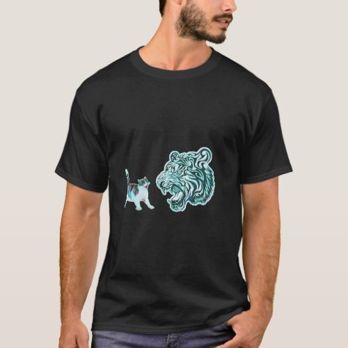 Tiger the king of the jungle and animals T_Shirt
